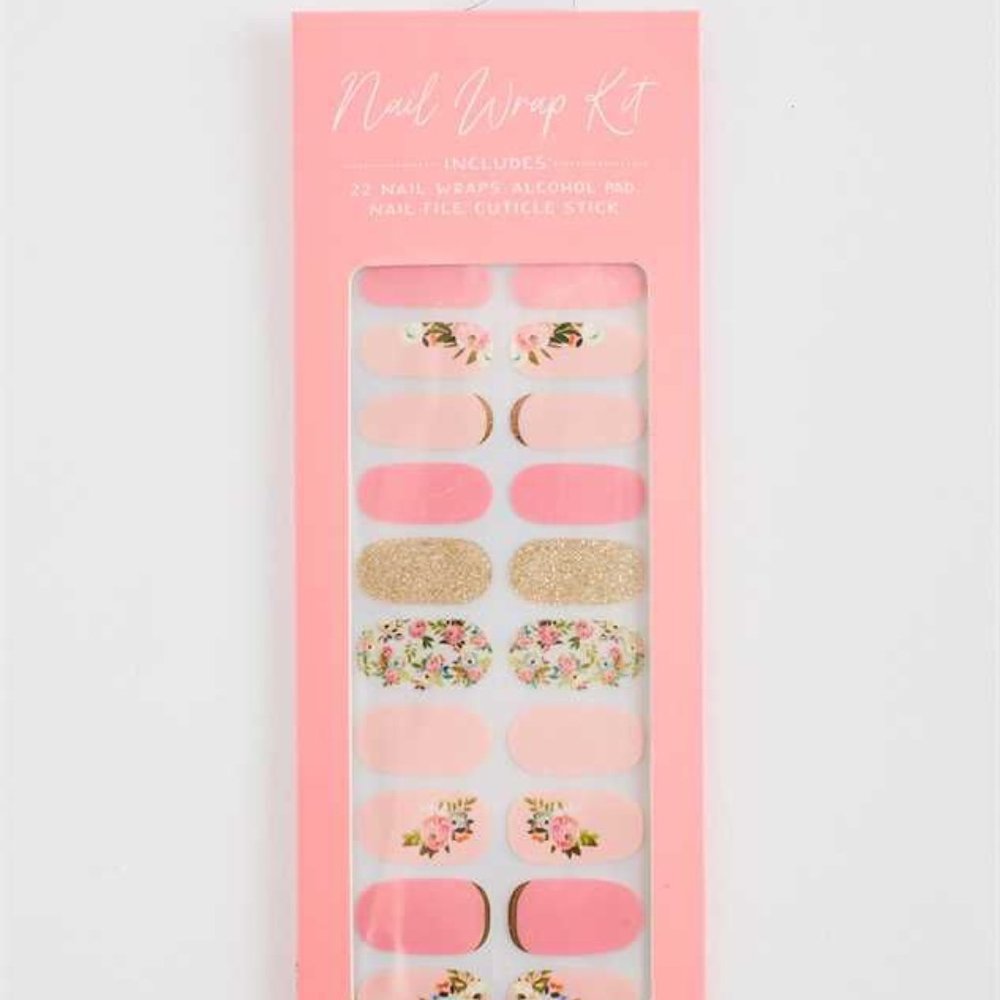 Flower Power Nail Wrap Kit